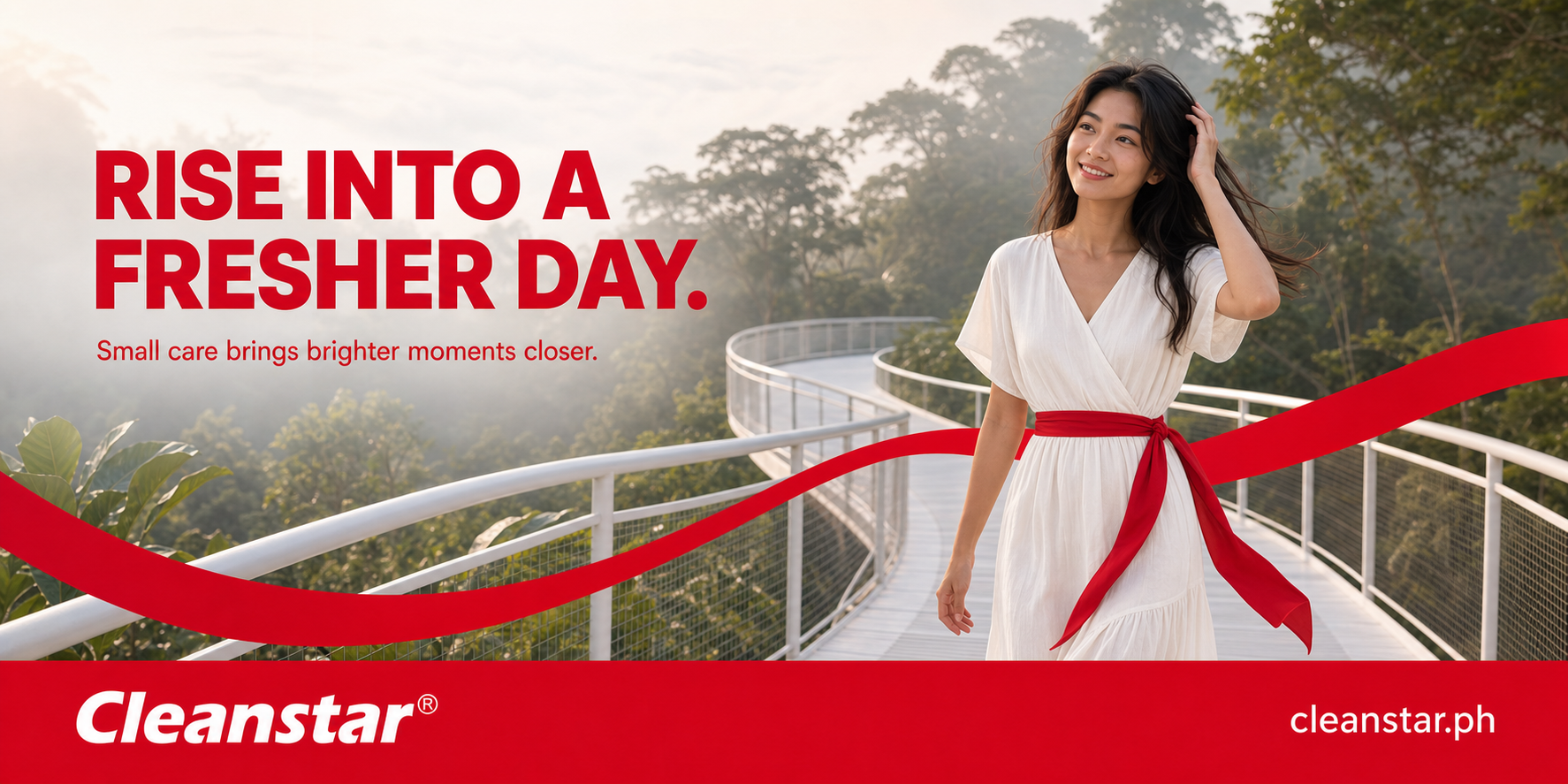Rise into a fresher day